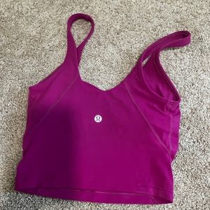 Lululemon Align tank ripened raspberry size 0
